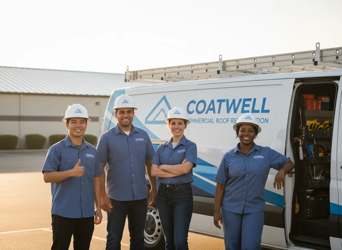 Commercial roof coating company in Riverside, PA
